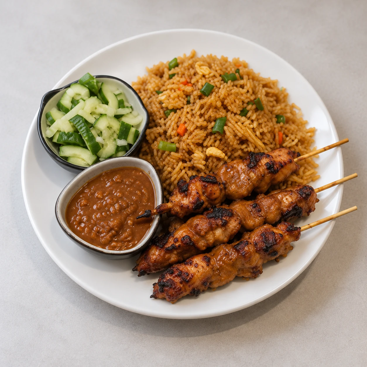 Saté nasi