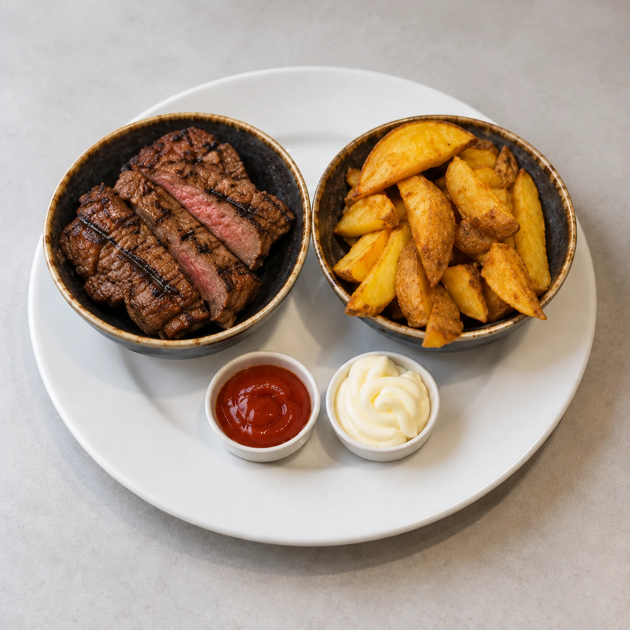 Steak / friet