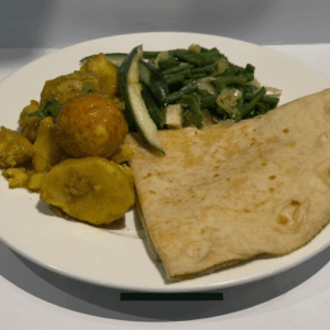 Roti Ei groenten
